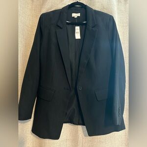 NWT - LOFT women’s Modern Blazer 584883 size 12 black